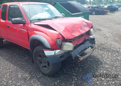 2003 Toyota Tacoma Base V6 z USA, uszkodzony, nr VIN 5TEWN72N43Z188023